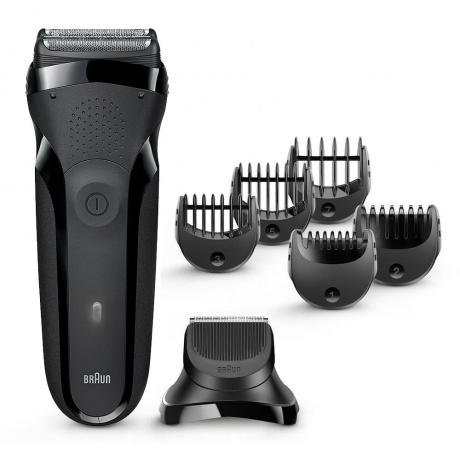 Бритва электрическая Braun 300BT Black Shave&amp;Style (6/720) - фото 1