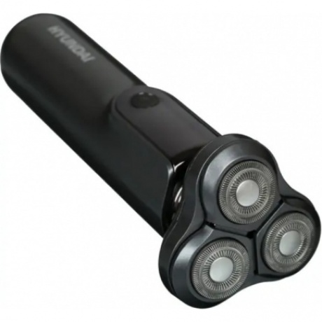 Бритва роторная Hyundai H-SH8080 реж.эл.:3 питан.:аккум. серебристый - фото 6