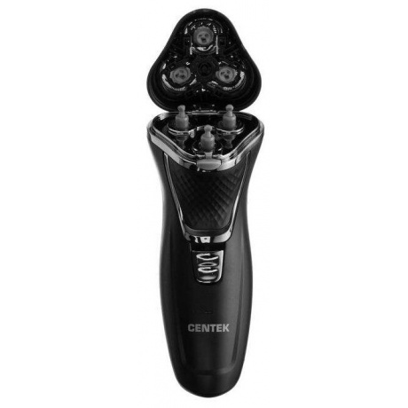 Бритва Centek CT-2176 черный/хром - фото 6