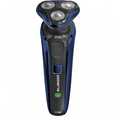 Бритва Polaris PMR 0309RC wet&dry PRO 5 blades+ Черный/Синий хро...