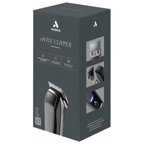 Машинка для стрижки Andis reVITE Black Fade 86005 - фото 6