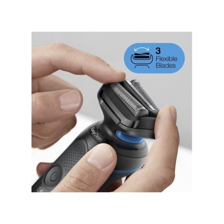 Электробритва Braun Series 5 50-M1000s черный/мятный - фото 20