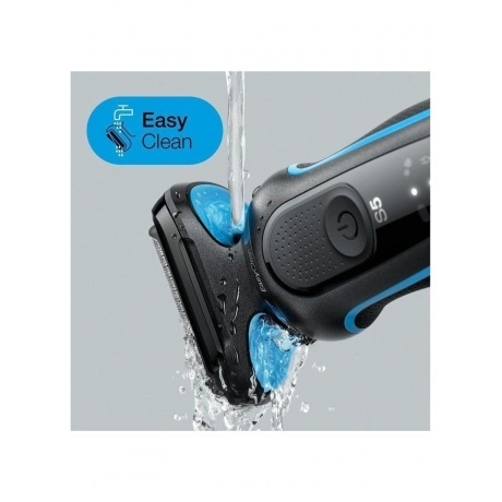 Электробритва Braun Series 5 50-M1000s черный/мятный - фото 21
