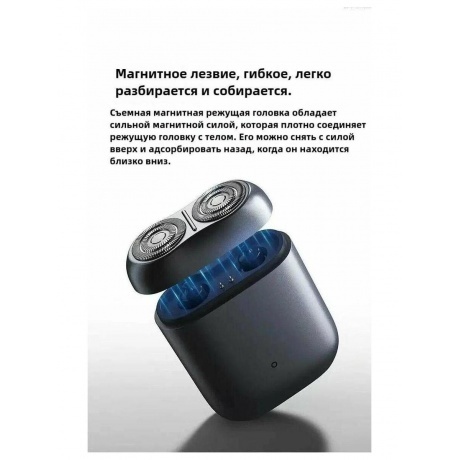 Электробритва Xiaomi Electric Shaver S200 Silver (BHR9523GL) - фото 11