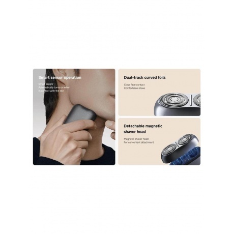 Электробритва Xiaomi Electric Shaver S200 Silver (BHR9523GL) - фото 14