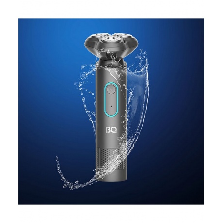 Электробритва BQ SV1002 Тиффани-Серый - фото 5