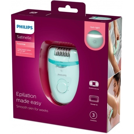 Эпилятор Philips BRE265/00 Satinelle Essential - фото 6