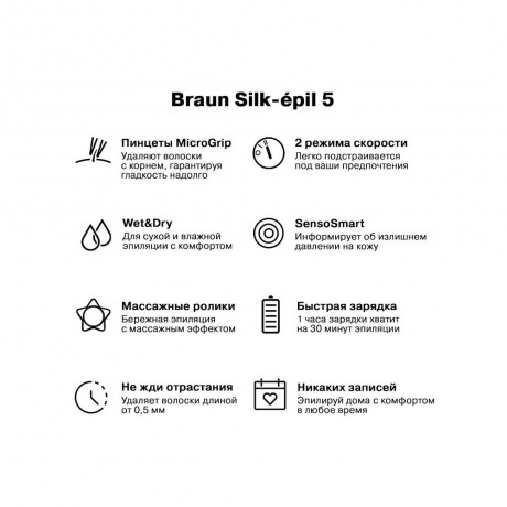 Эпилятор Braun Silk-epil 5 5-625 - фото 7