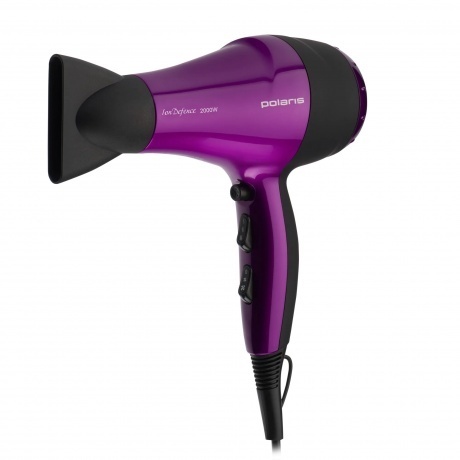 Фен Polaris PHD 2077i фиолетовый/черный - фото 2