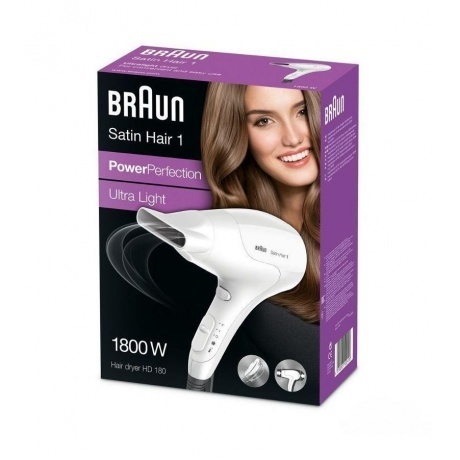 Фен Braun HD180 Satin Hair 1 - фото 2