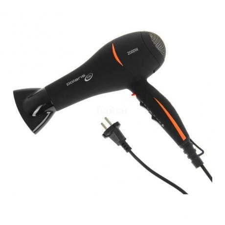 Фен Polaris PHD 2038Ti черный - фото 2