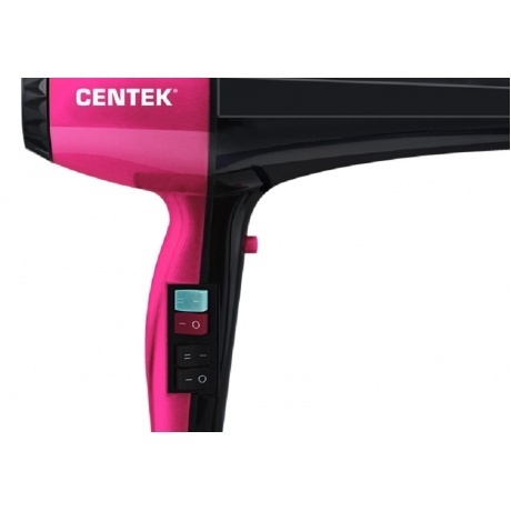 Фен Centek Professional CT-2225 Black/Red - фото 2