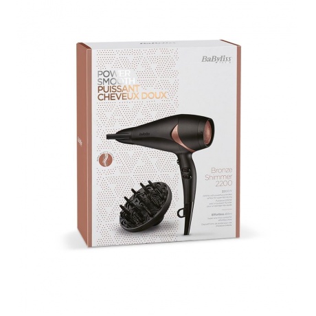 Фен BaByliss D566E Bronze Shimmer 2200 - фото 2