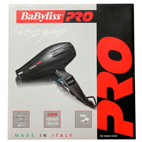 Фен BaByliss Pro BAB6610INRE Veneziano - фото 6