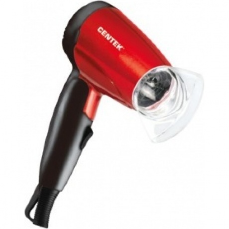 Фен Centek CT-2230 RBL красный/черный - фото 1