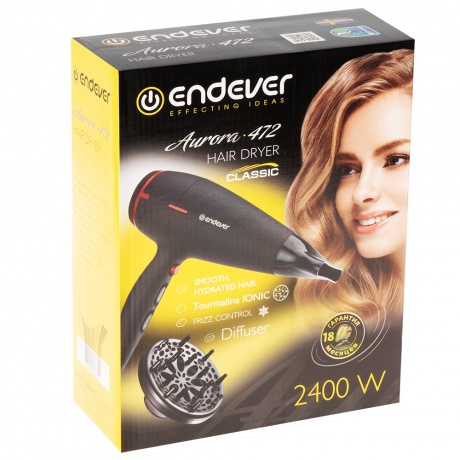 Фен Endever Aurora 472 - фото 11