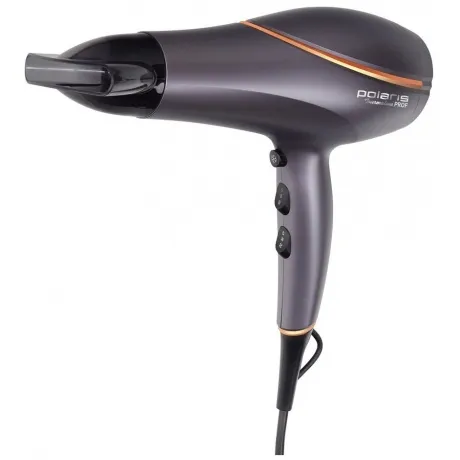Фен Polaris PHD-2290TI графит/розовое золото