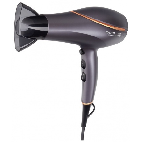 Фен Polaris PHD-2290TI графит/розовое золото - фото 2