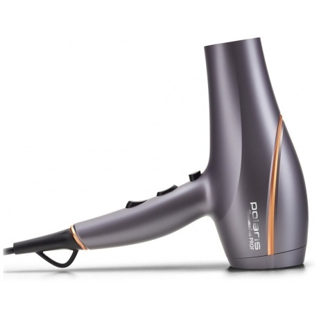 Фен Polaris PHD-2290TI графит/розовое золото - фото 4