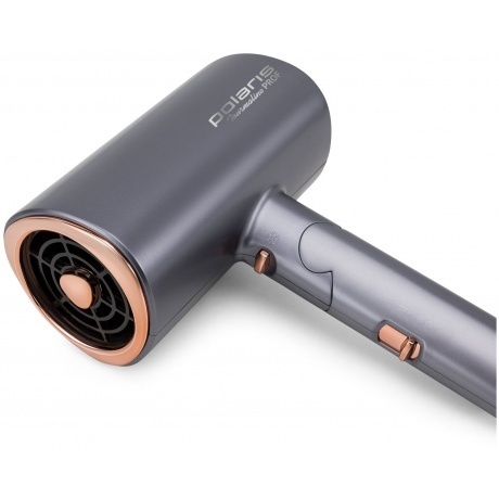Фен Polaris PHD2090ACi Tourmaline PROF графит/розовое золото - фото 6