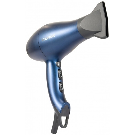 Фен Starwind SHD 6062 1800Вт черный/синий - фото 2