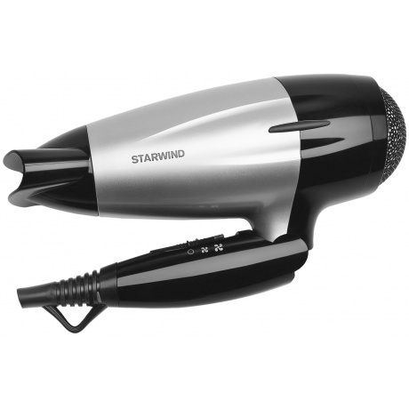 Фен Starwind SHD 6110 2000Вт черный/серебристый - фото 2