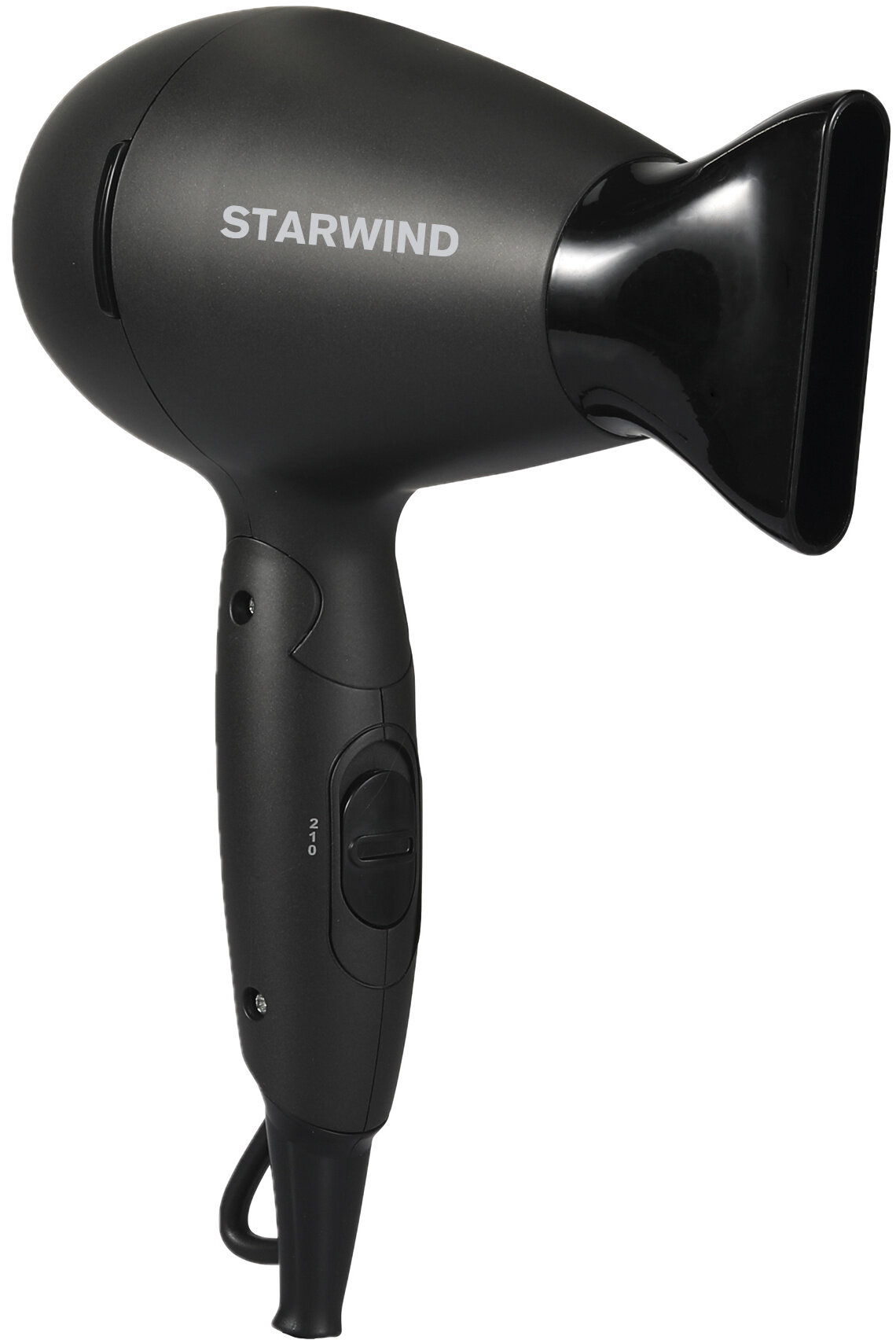 Фен Starwind SHD 7067 1400Вт графит/черный - фото 1