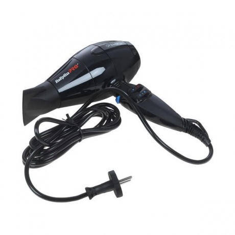 Фен Babyliss Pro Murano Ionic compact 2000Вт черный - фото 7