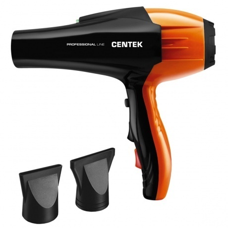 Фен Centek CT-2226 Professional (черный/оранжевый) 2400Вт - фото 2