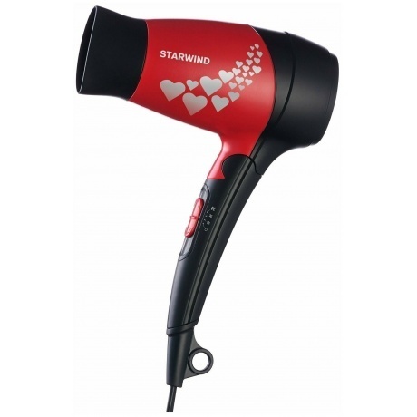

Фен Starwind SHD 7065 1400Вт черный/красный