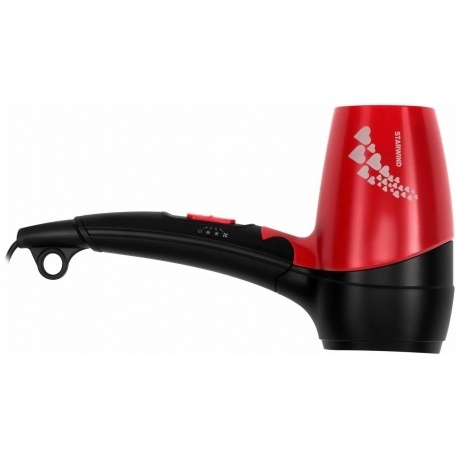 Фен Starwind SHD 7065 1400Вт черный/красный - фото 3