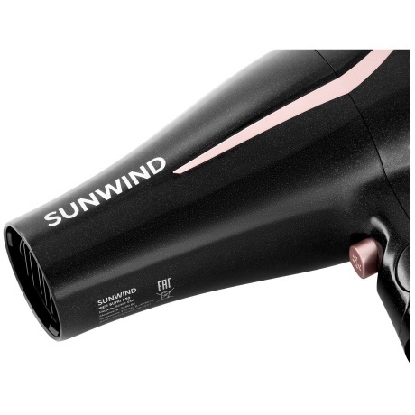 Фен SunWind SUHD 550 2200Вт черный/розовое золото - фото 4