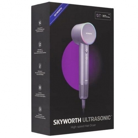 Фен Skyworth Hair Dryer Серебрянный - фото 12