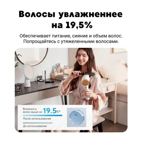 Фен Dreame AHD6A-WH Hair Glory White - фото 6