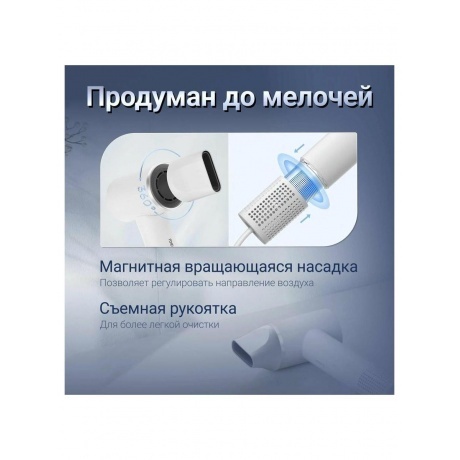 Фен Roidmi Hair dryer Miro (White) - фото 14