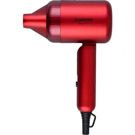 Фен Starwind SHD 6060 1600Вт красный - фото 1