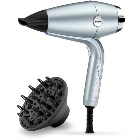 

Фен BaByliss D773DE голубой/черный