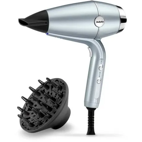 Фен BaByliss D773DE голубой/черный