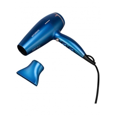 Фен Hyundai H-HDI0757 2200Вт синий - фото 9