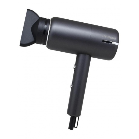 Фен Hyundai H-HDI0777 1500Вт черный/хром - фото 1