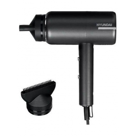 Фен Hyundai H-HDI0777 1500Вт черный/хром - фото 9