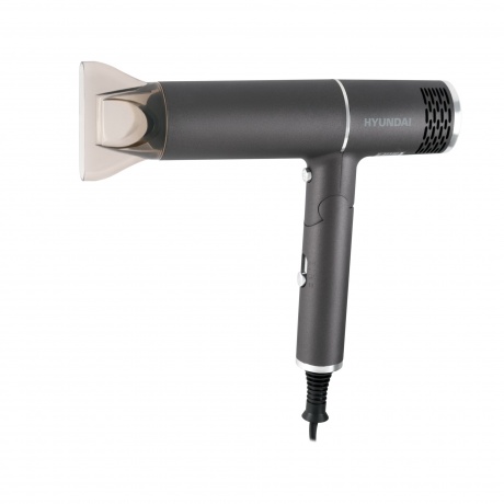 Фен Hyundai H-HD0765 1200Вт графит/хром