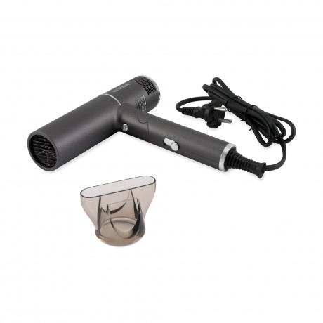 Фен Hyundai H-HD0765 1200Вт графит/хром - фото 12