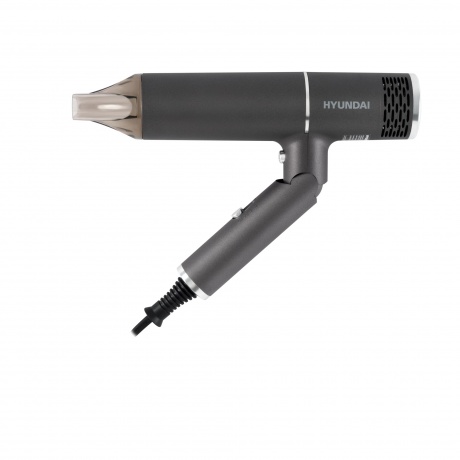 Фен Hyundai H-HD0765 1200Вт графит/хром - фото 6