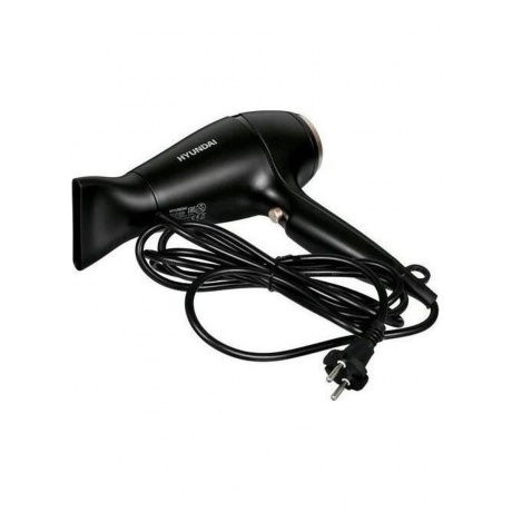 Фен Hyundai H-HD0767 2000Вт черный - фото 17