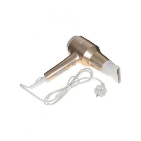 Фен Hyundai H-HDI0770 1800Вт шампань/шампань - фото 13