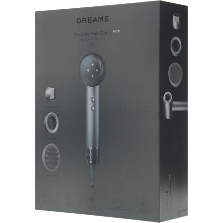 Фен Dreame AHD18 Hair Glory Mix Black - фото 13