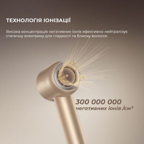 Фен Dreame AHD18 Hair Glory Mix Gold - фото 6
