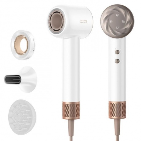 Фен Dreame AHD18 Hair Glory Mix White - фото 1