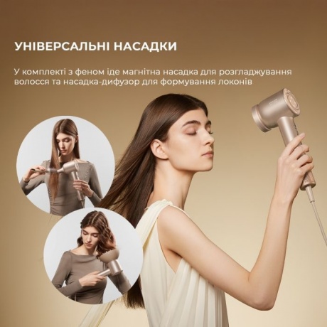 Фен Dreame AHD18 Hair Glory Mix White - фото 19
